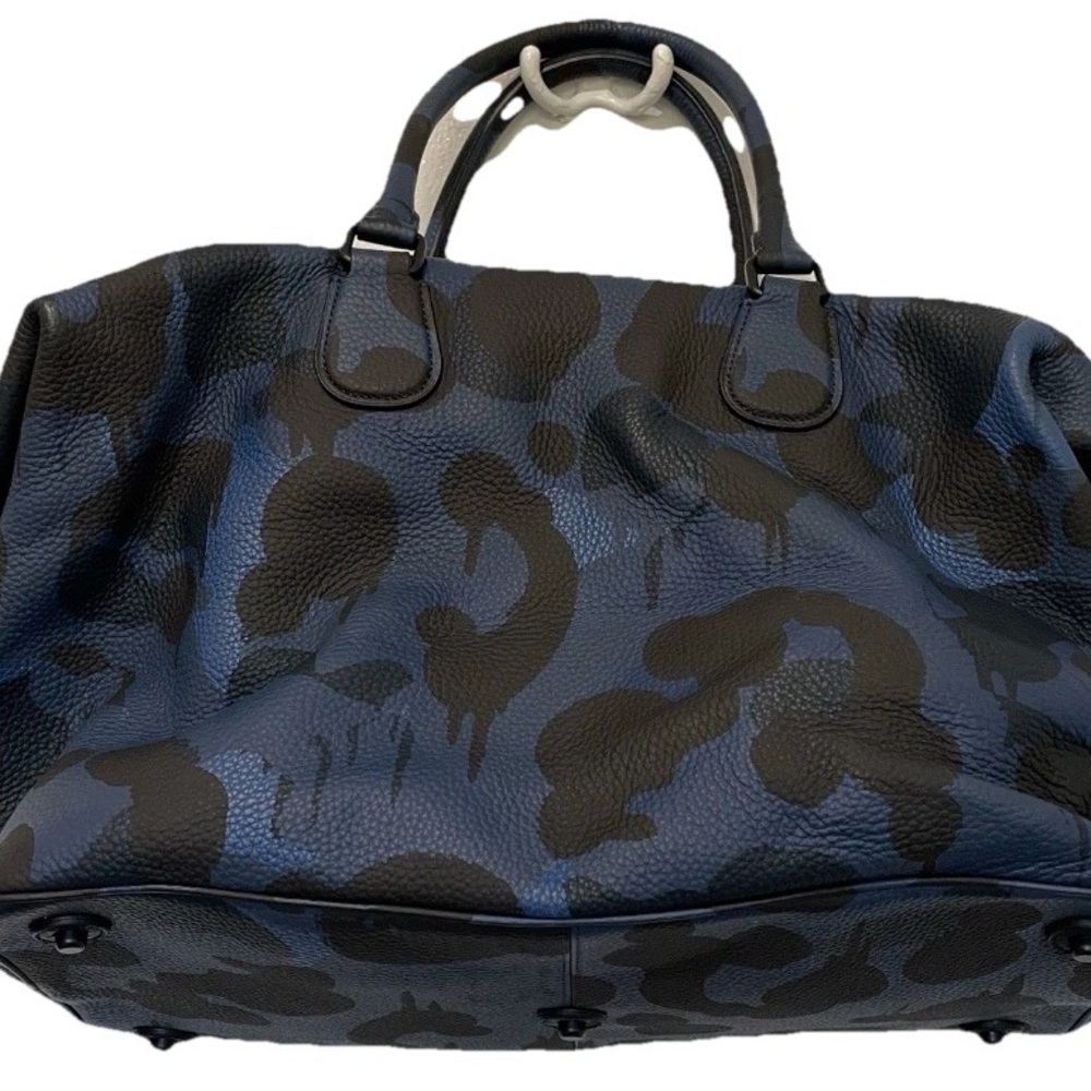 COACH Explorer CAMO Print LEATHER DUFFLE BAG - Picture 8 of 16
